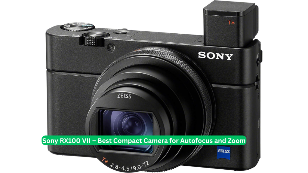 Sony RX100 VII – Best Compact Camera for Autofocus and Zoom