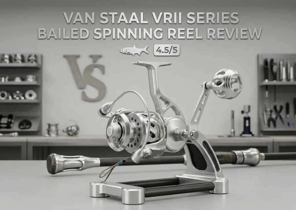 Van Staal VRII Series Bailed Spinning Reel Review: Features, Performance & Price