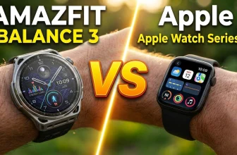 Amazfit Balance 3 vs Apple Watch Series 12: Battery, Health, GPS & Features Compared