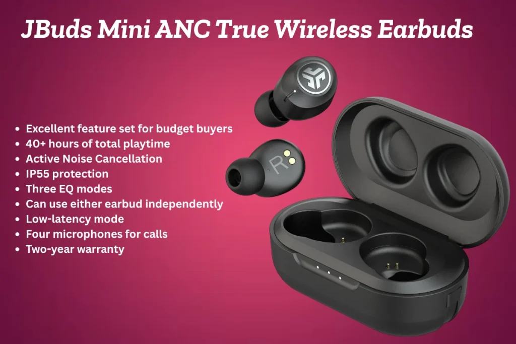 JBuds Mini ANC True Wireless Earbuds – Best Budget Wireless Earbuds