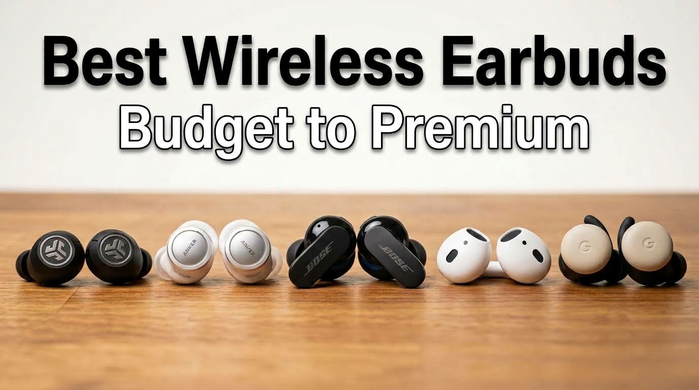 Best Wireless Earbuds: Top 5 Picks From Budget to Premium