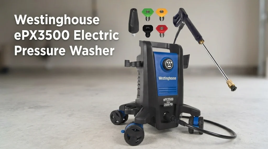 EGO POWER+ cordless pressure washer for outdoor maintenance