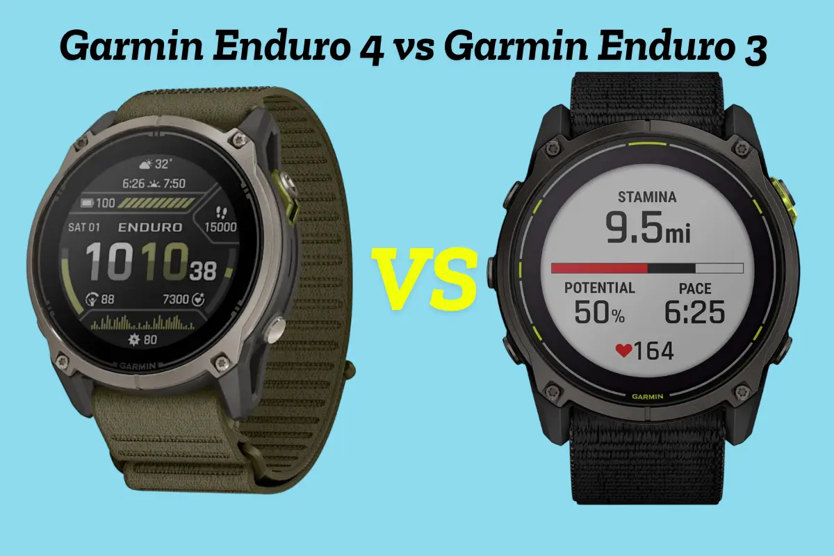Garmin Enduro 4 Smartwatch vs Garmin Enduro 3 Smartwatch: Is It Worth Upgrading?