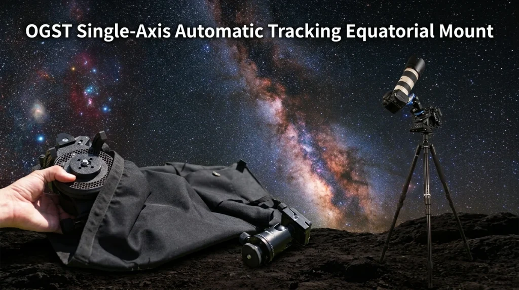 OGST Single-Axis Automatic Tracking Equatorial Mount
