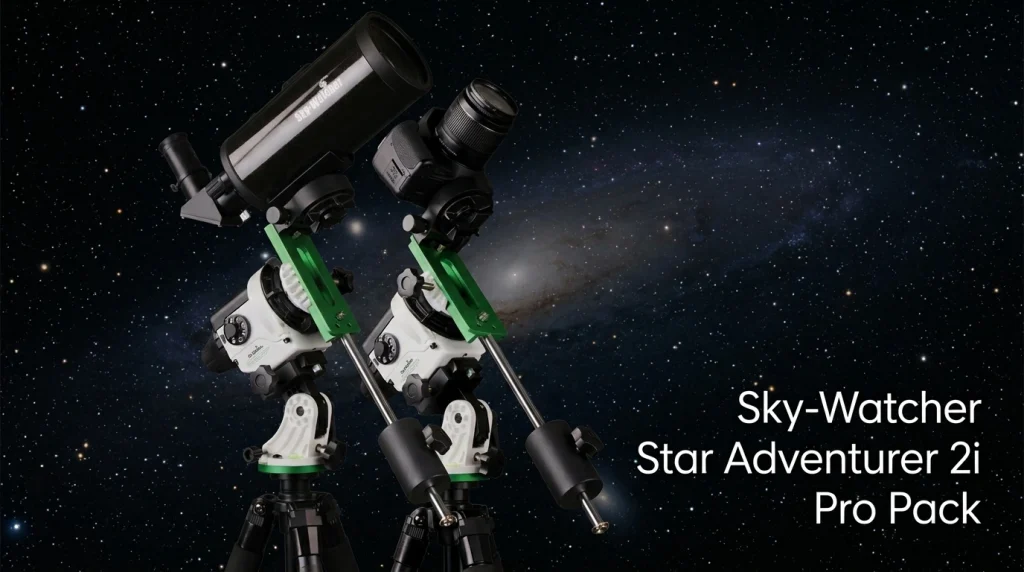 Sky-Watcher Star Adventurer 2i Pro Pack – Best Portable Star Tracker for Wide-Field Astrophotography