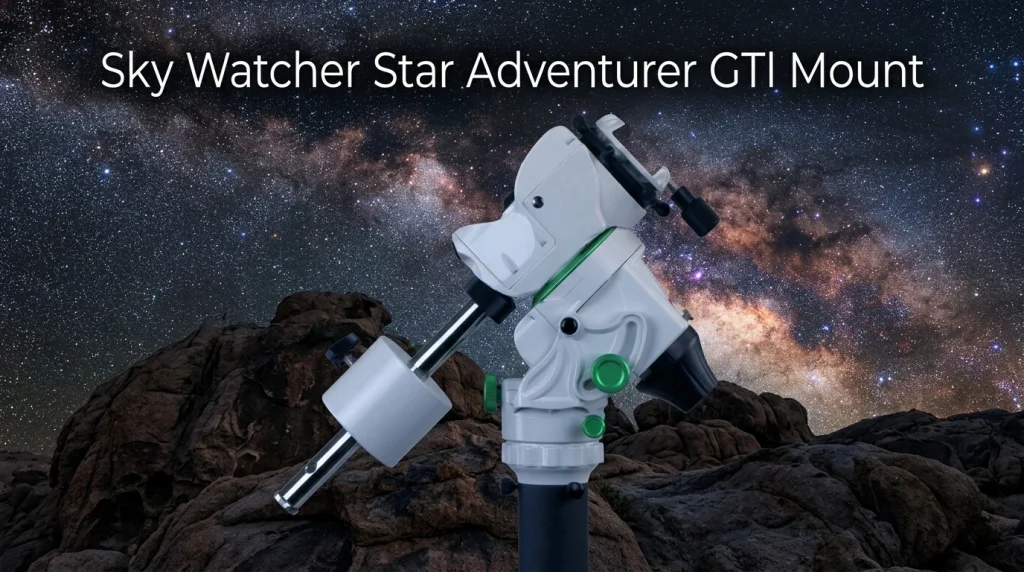 Sky-Watcher Star Adventurer GTi Mount – Best Overall Star Tracker for Astrophotography